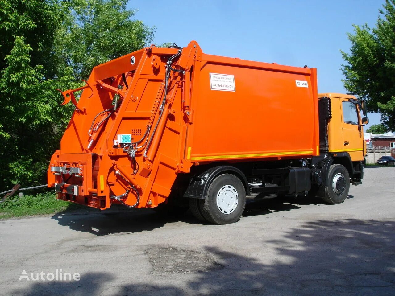 Тов спец. Маз 5340 мусоровоз. рст спецтехника.