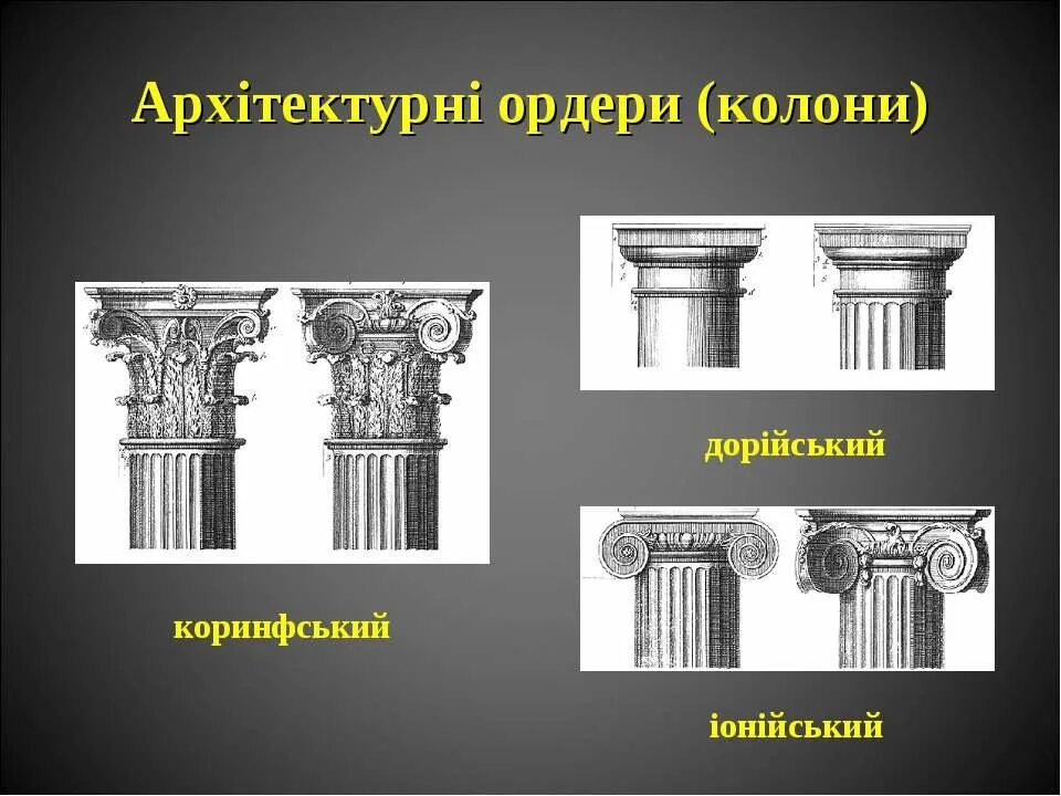 Ордеры низкие. Структура храмового пространства древней Греции.