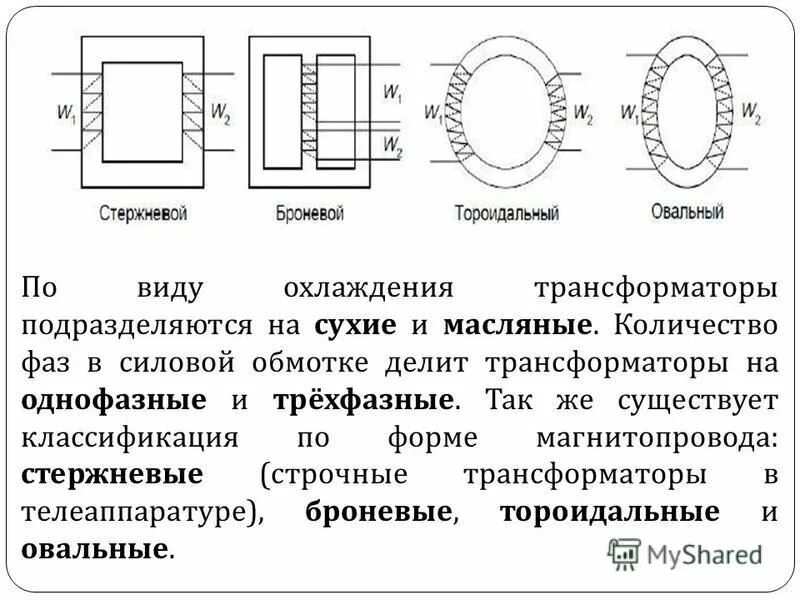 Обычный трансформатор. Стержневой Броневой тороидальный трансформатор. Тороидальный трансформатор схема обмоток. Схема подключения тороидального трансформатора. Вторичная обмотка тороидального трансформатора.