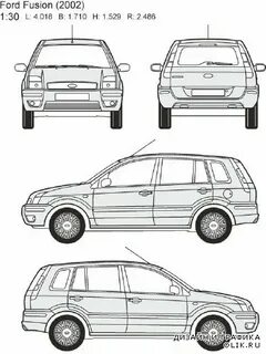Ford fusion размеры