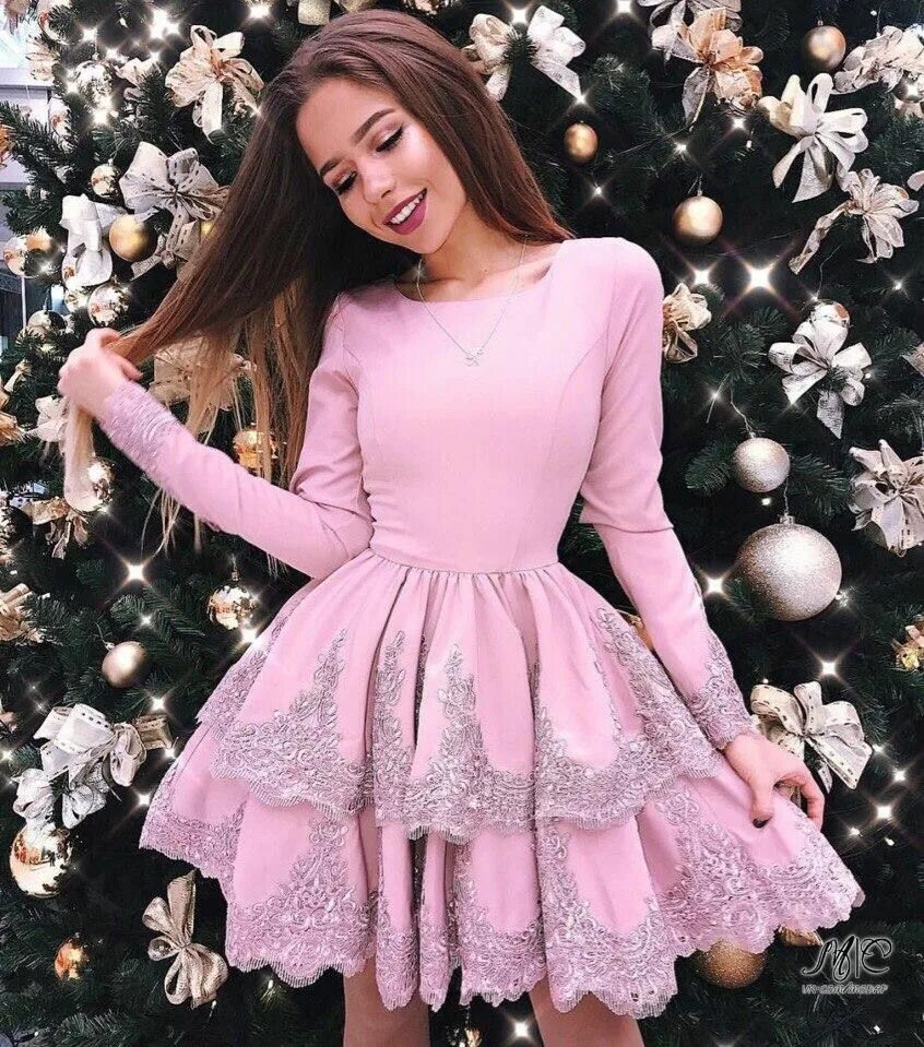 Красивое милое платье. Милое платье. Милые платья. Милые платья для девушек. Розовое платье на новый год.