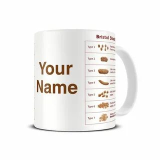 Student Nurse Mug - Personalised Bristol Stool Chart Coffee Mug - MG097.