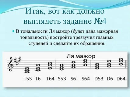 Ля мажор номер
