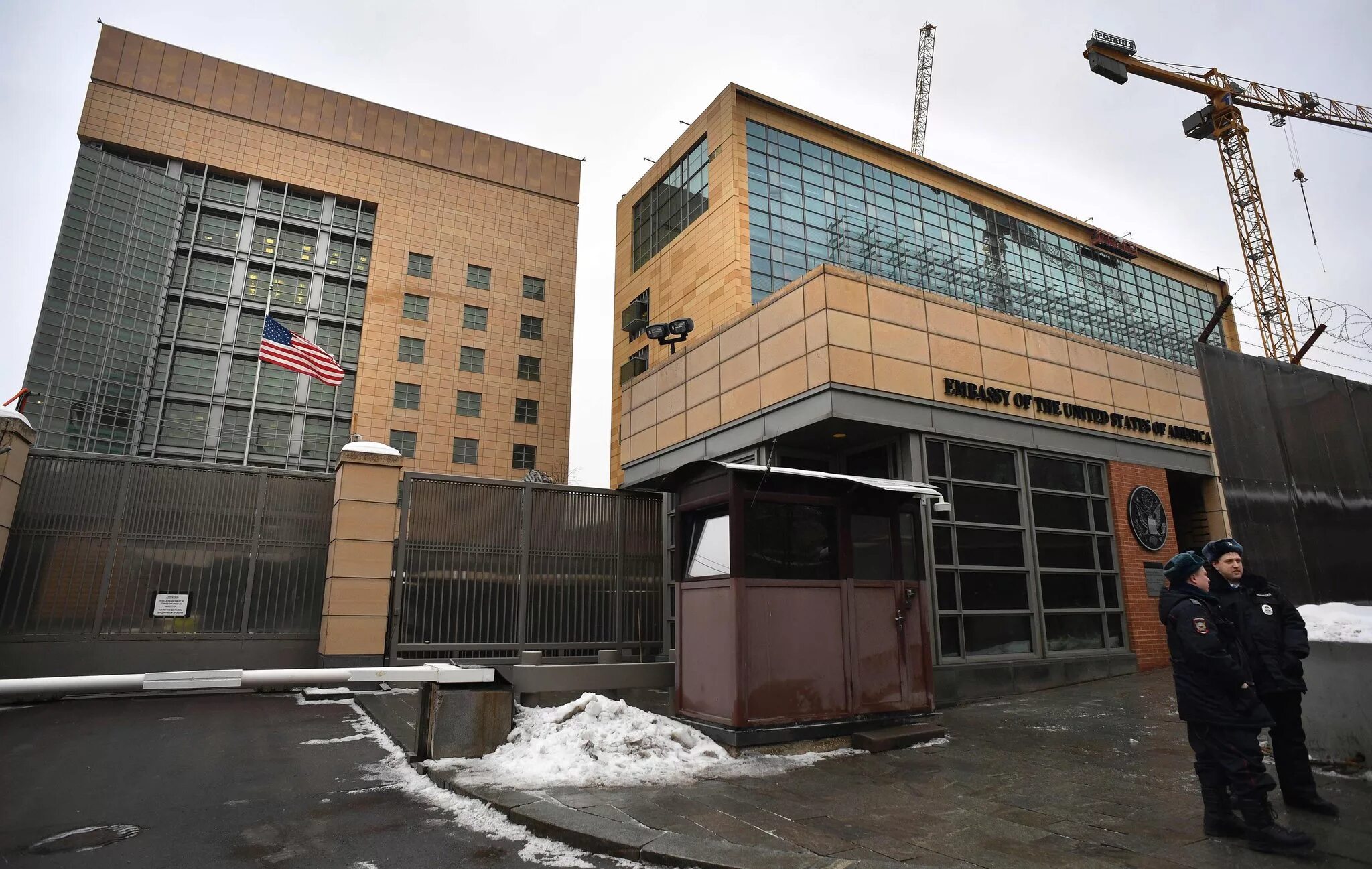 Us embassy in moscow