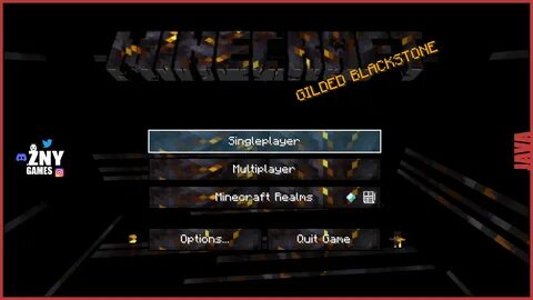 ⬇ JAVA TRAILER ⬇. GILDED BLACKSTONE 🗿 GUI Texturepack for Minecraft JAVA E...