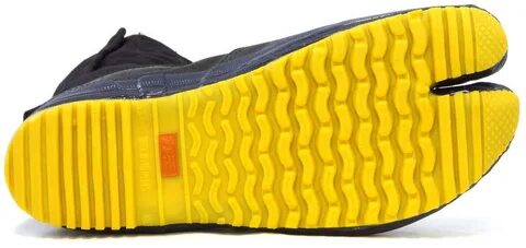 Японский rikio Jika Tabi сапоги ниндзя туфли с высоким вырезом, черный, 12 ...