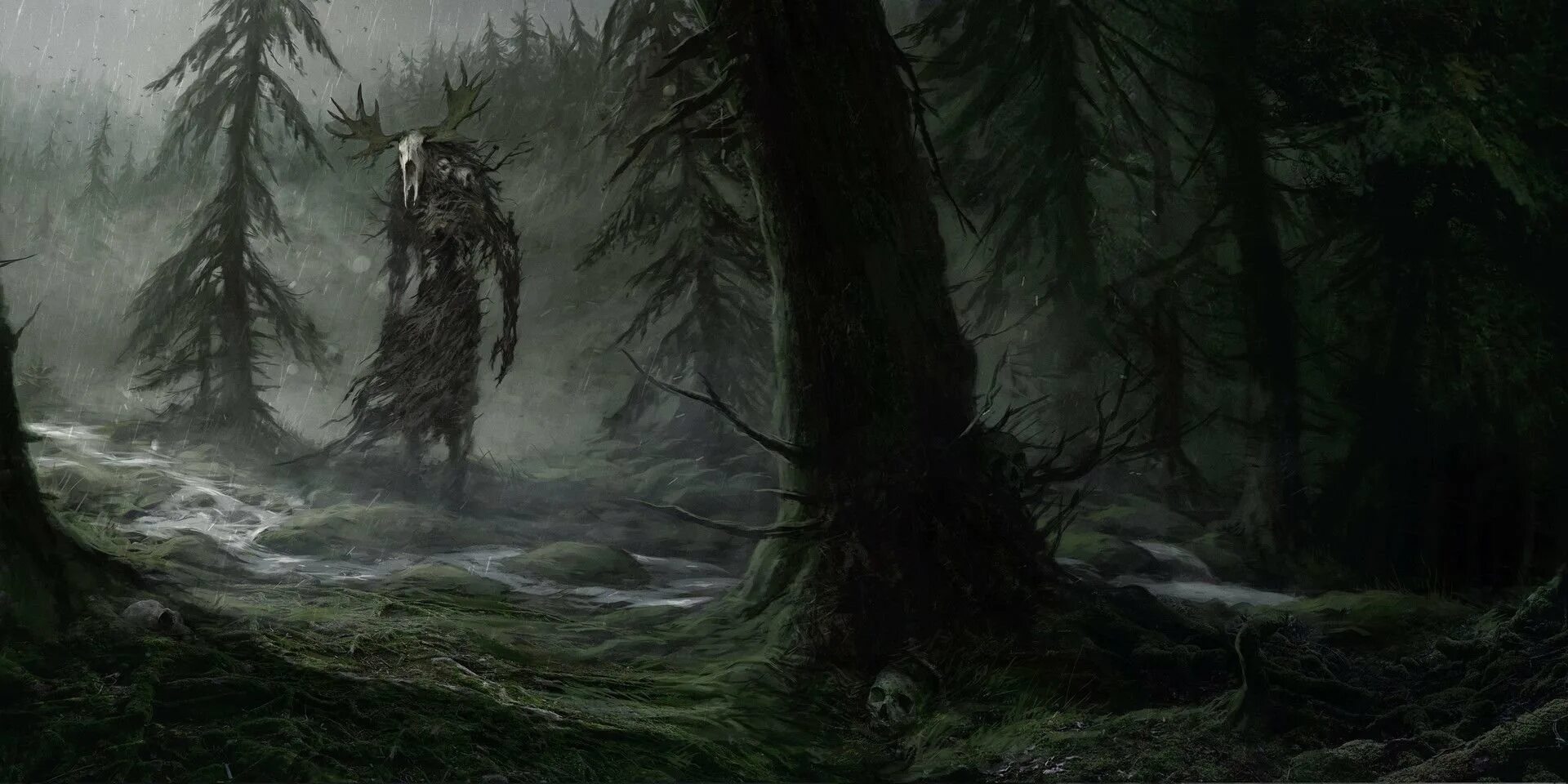Ведьмак 3 дух. Леший ведьмак арт. леший арт фэнтези ведьмак. ведьмак 3 леший арт. дриады лоран огюст.