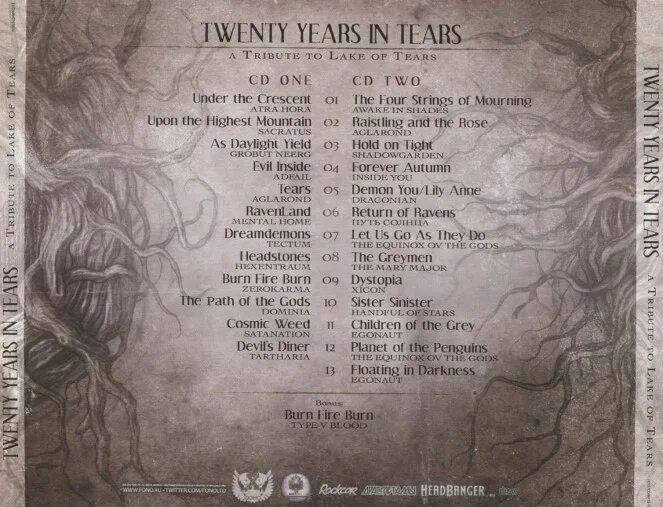 Tear me перевод. Twenty years in tears-a Tribute to Lake of tears. Группа Lake of tears. Lake of tears Metal collection. Lake of tears Forever autumn винил.