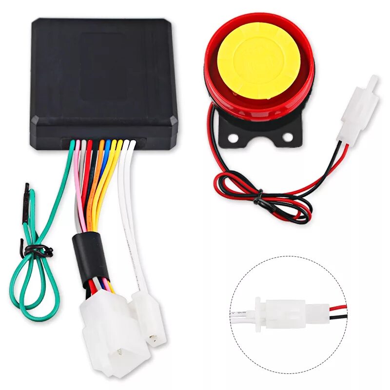 Сигнализация для самоката. Сигнализация на мотоцикл moto alarm 125db. alarm speaker 125db сборка. сигнализация atv mini e 800w. сигнализация для мото v7w804001464.