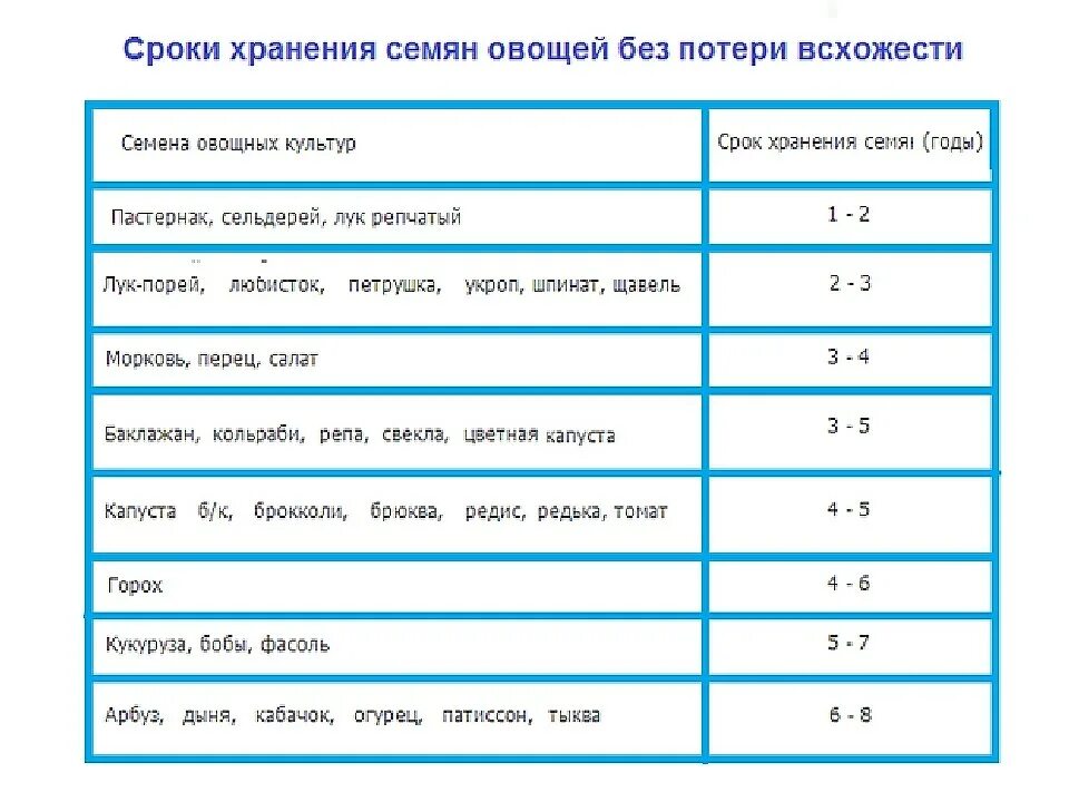 Какой срок всхожести семян. Срок годности семян томатов на всхожесть. Срок годности овощных семян таблица. Сроки всхожести семян овощей таблица. Сроки прорастания семян таблица овощей.