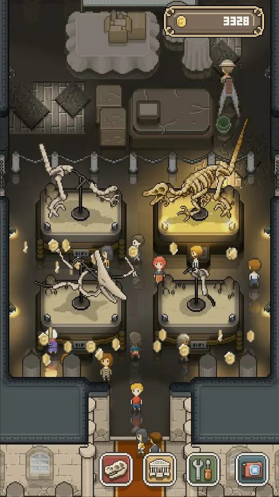 Игра mine tap. My museum прохождение. My museum игра. My museum все динозавры в игре. Tap tap museum.