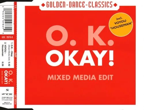 Maxi cd. Voyou - Houseman. O.K okay. Фото группы альбома o.k. - okay!. ATEEZ not okay альбом.