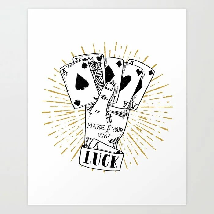 Lucky own. I make my own luck эскиз. i make my own luck эскиз тату. make our own luck.