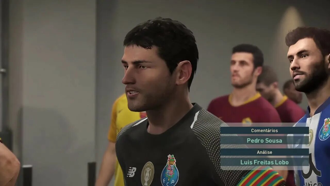Final rom. PES ROMA Player.