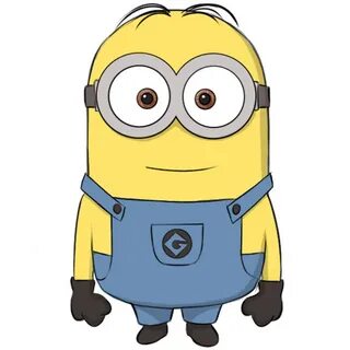Easy How to Draw a Minion Tutorial Video and Coloring Page