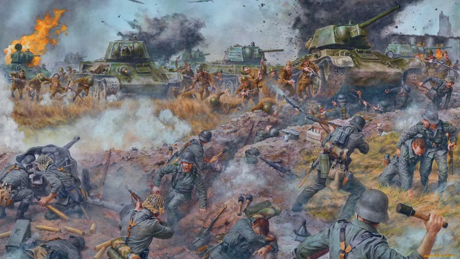 Курская битва 1943. Курская битва (1943 г.).