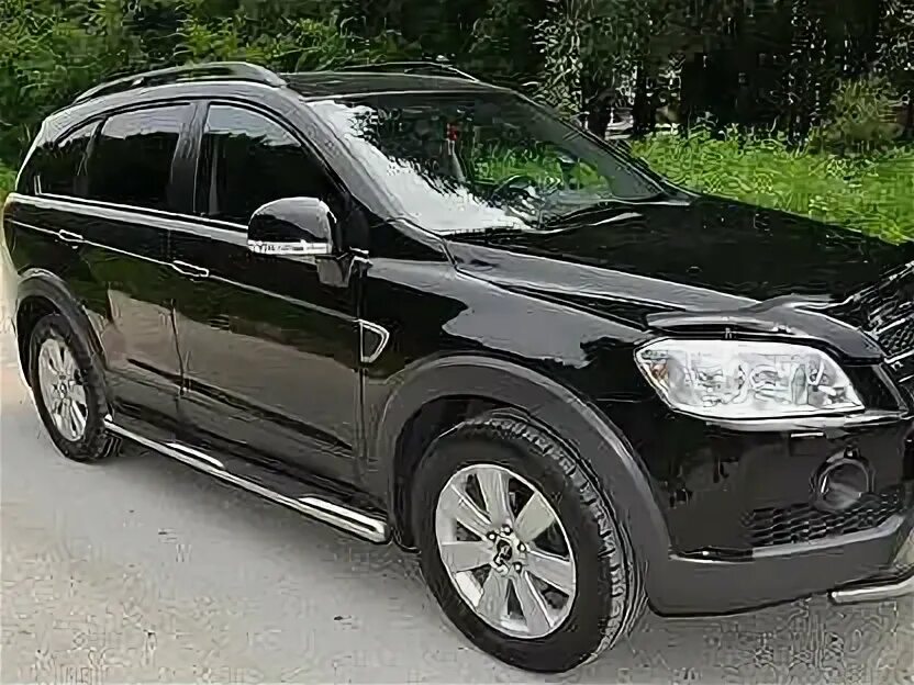 Купить шевроле от собственника. Chevrolet Captiva 2007. Chevrolet Captiva 2007 обвес. Каптива с100. Черный Каптива 4.