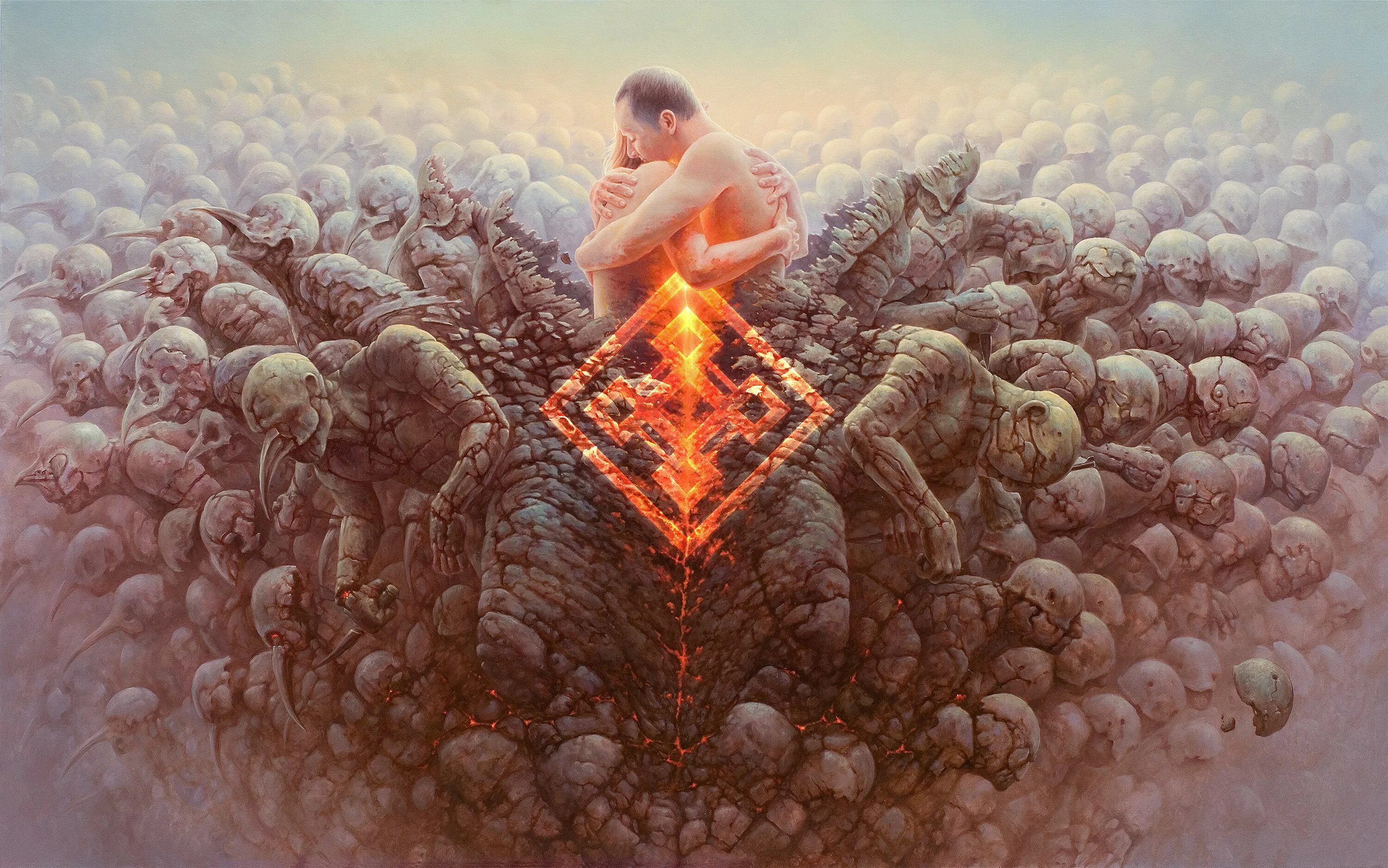 Несчастье потому. Художник Tomasz Alen Kopera.