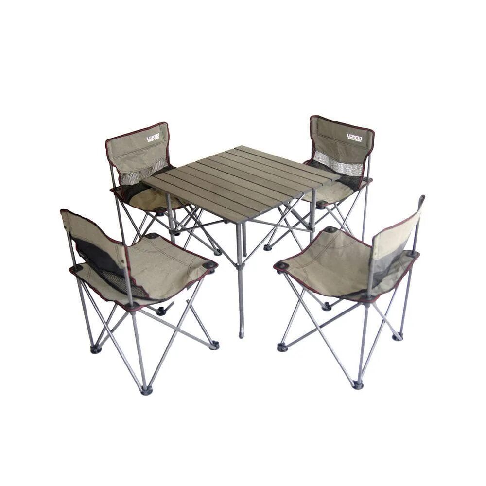 Portable Folding Picnic Table and Chairs. Кемпинговая мебель. Набор мебели для кемпинга. Стол кемпинговый.