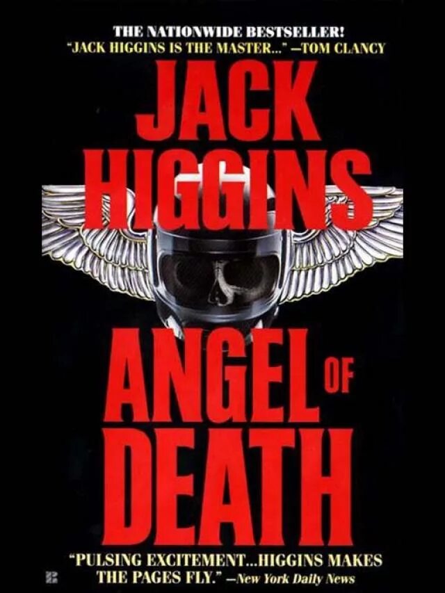 Черные ангелы читать. Jack Higgins Angel of Death. Джек Хиггинс the Dark Side of the Street. Ангел смерти книга. Книга ангелы ... Боевик американская.