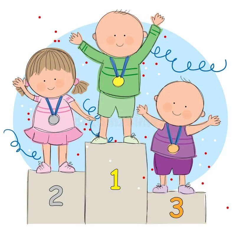 Дети на пьедестале. Достижения детей. Мультяшные спортсмены на пьедестале. Дети на пьедестале. Дети на пьедестале почета.