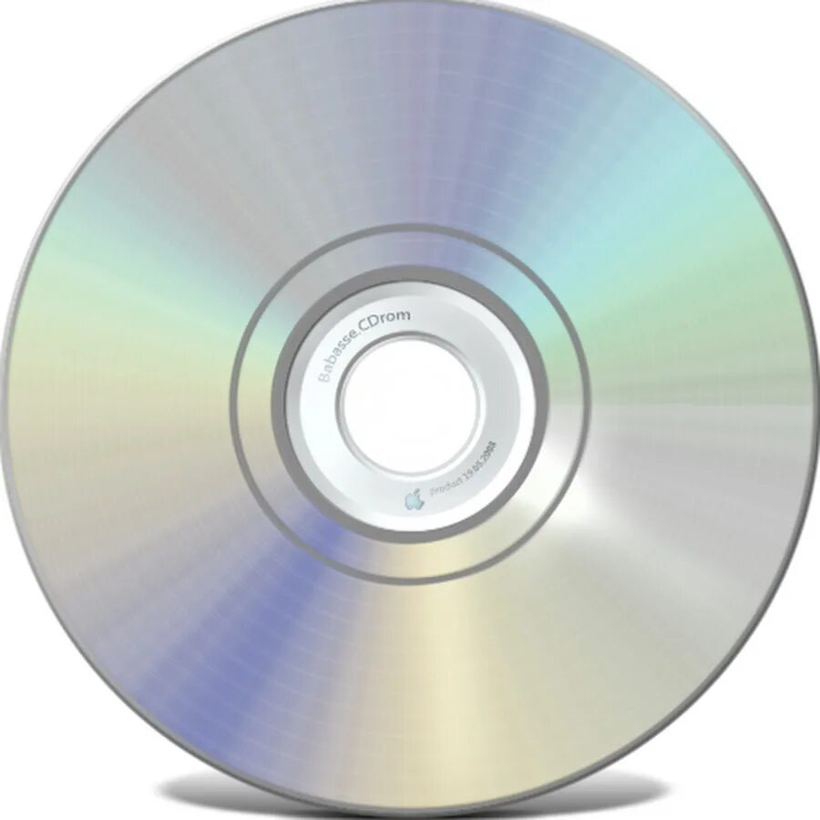 Компакт-диск (CD-ROM). CD (Compact Disc) — оптический носитель. DVD ROM диск. Диск на прозрачном фоне.