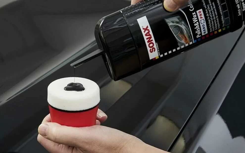 Как правильно наносить полироль. Sonax полироль для кузова автомобиля. sonax полироль для кузова черный. sonax цветной полироль. sonax вакс для кузова.