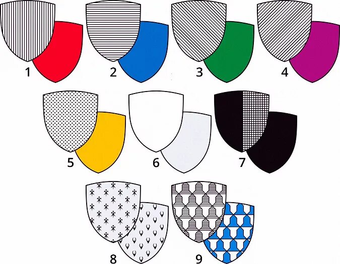 Геральдические тинктуры. Геральдические символы. Символика цветов на гербах. Какие два металла использовались в геральдике. Финифти в геральдике.