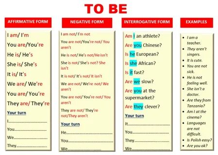 To be answers wordwall