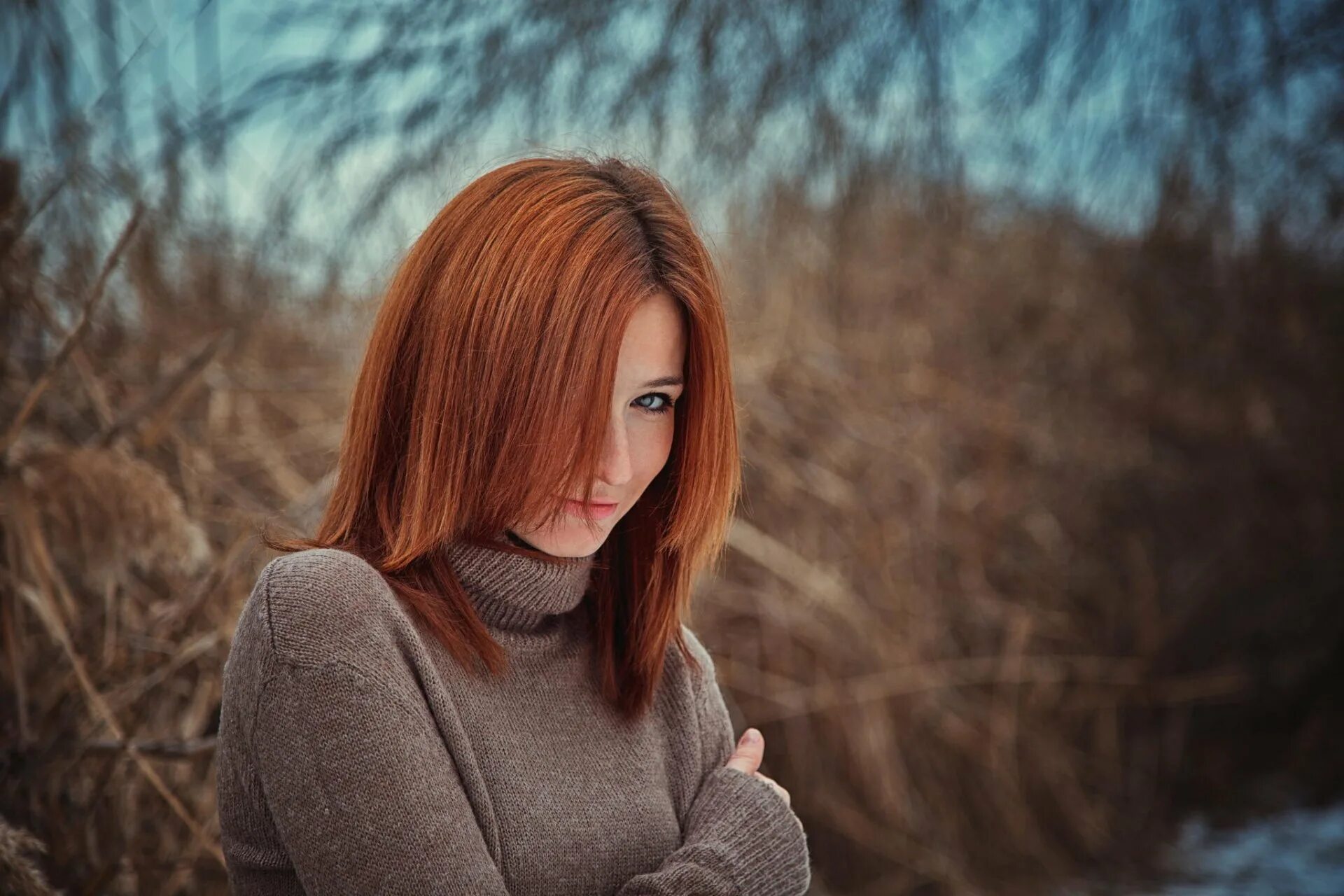 каре рыжие волосы. рыжие короткие волосы. красивая девушка арт. илья кувшинов алиса. илья кувшинов.