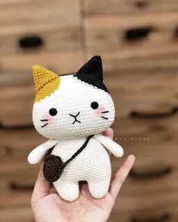 Кот игрушка связанные