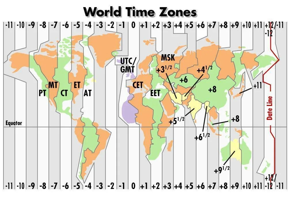 Карта часовых поясов. Часовые пояса GMT. UTC карта времени. Москва gtm