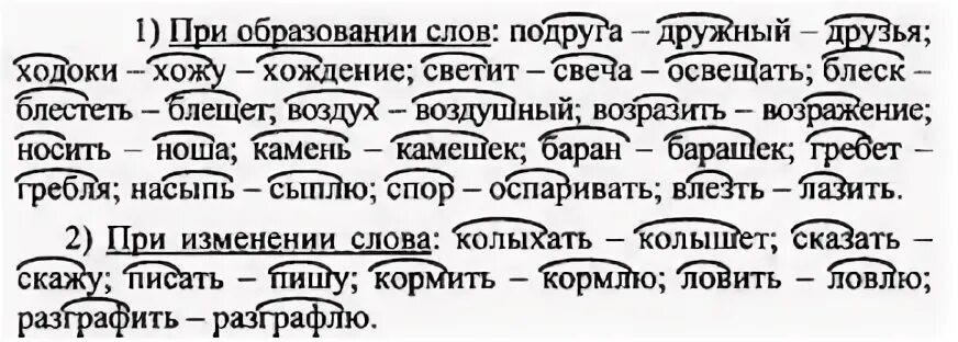 Выпишите из упражнения все слова