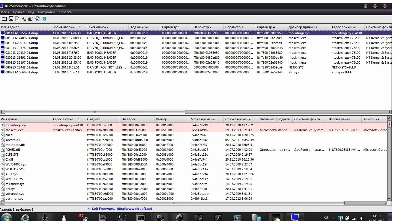 Ntoskrnl exe синий экран windows 10. Драйвер ntoskrnl.exe NT Kernel & System. Bad Pool header 0x00000019 ntoskrnl. Ntoskrnl.exe Pshed.dll. Hal ntoskrnl.