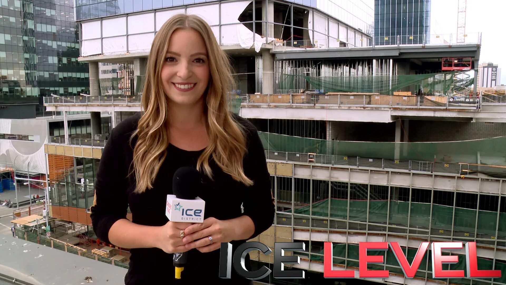 Ice Level. Rogers place Arena Edmonton Project. Level ice