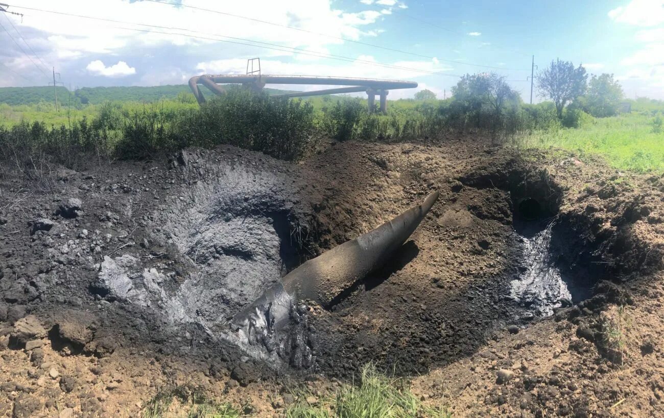 Повреждения газовых труб