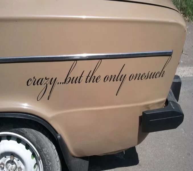 My car my rules