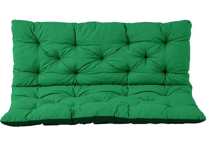 Подушка для садовой мебели зеленая CMI Classic 100х60х5 см. Подушка для качелей 120x60x50 Waterproof. Подушка на скамейку качели 180x60x50 + 2 x 40x40. Матрас для садовых качелей 190х60. Сидушки леруа