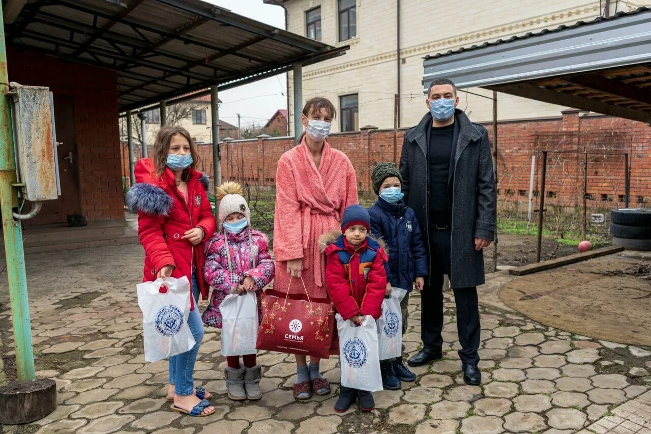 Многодетные семьи в краснодарском крае