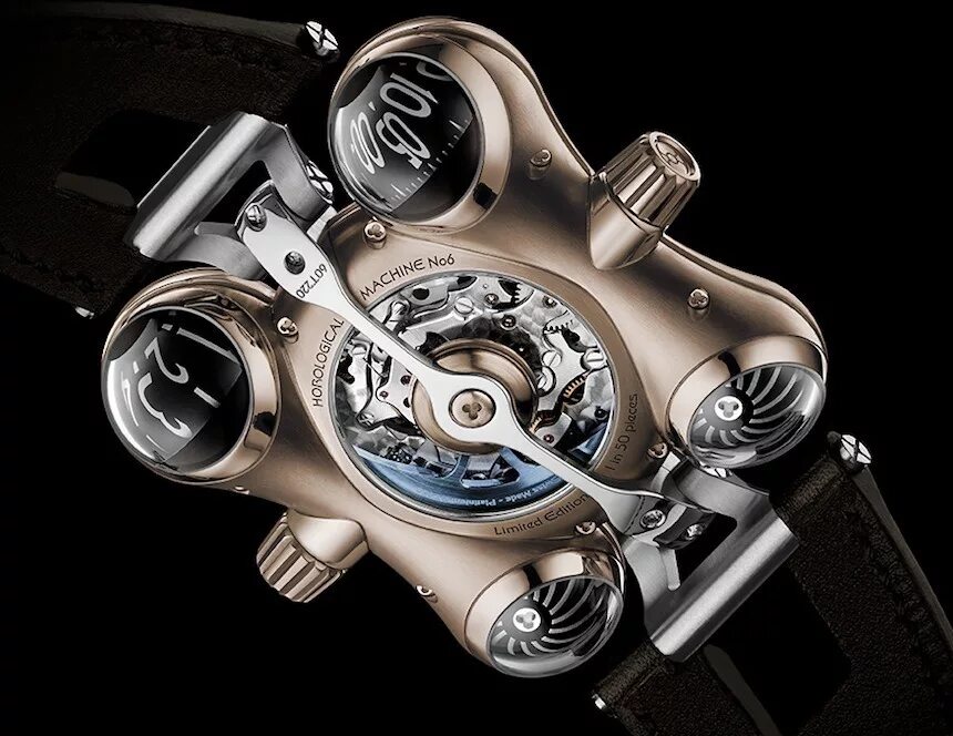 Страстные часы. MB&F Horological Machine №6 Space Pirate. Hm6 Space Pirate watch. MB&F hm6. MB&F hm4 Kittyhawk.