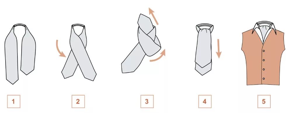 Как завязать платок мужчине. Узел аскот для галстука. Галстучный узел аскот. Варианты завязывания галстука аскот. Завязать галстук аскот.