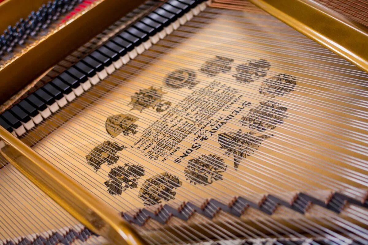 Стейнвей кабинетный. Рояль Gustav Hagspiel. Piano Orchestra. Steinway and sons logo. 18 апреля нота