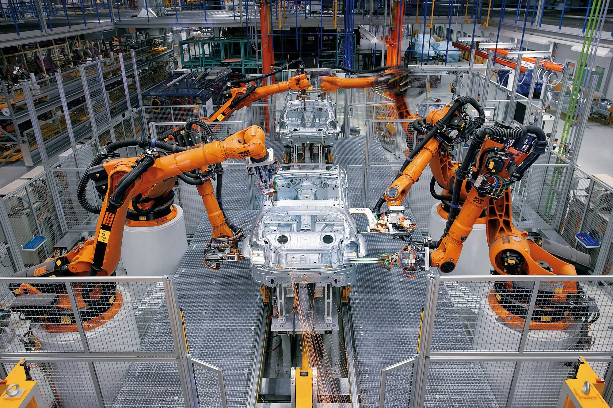 Автоматизация производства. Промышленные роботы. Механизация и автоматизация производства. Роботы в машиностроении.
