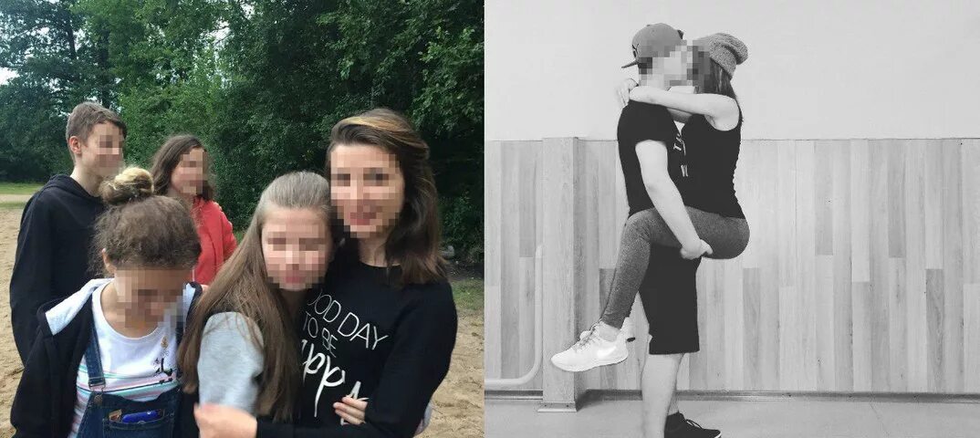 Целуется с учительницей