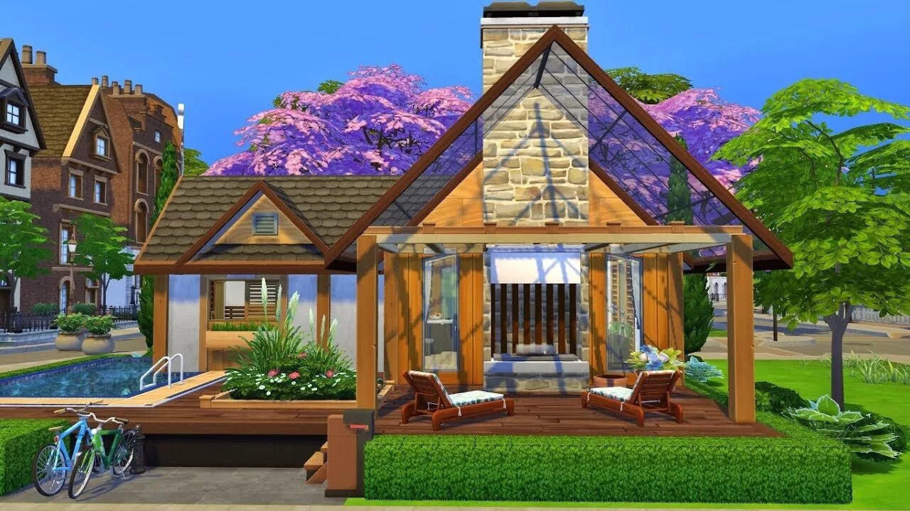 Симс 4 стройка. Дом в симс 4. SIMS 4 House. Домики в симс 4. Дом 4 продолжение