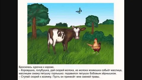 Курица корова