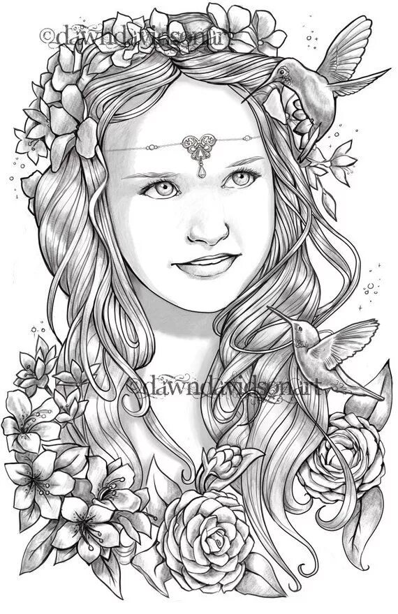 Grayscale coloring