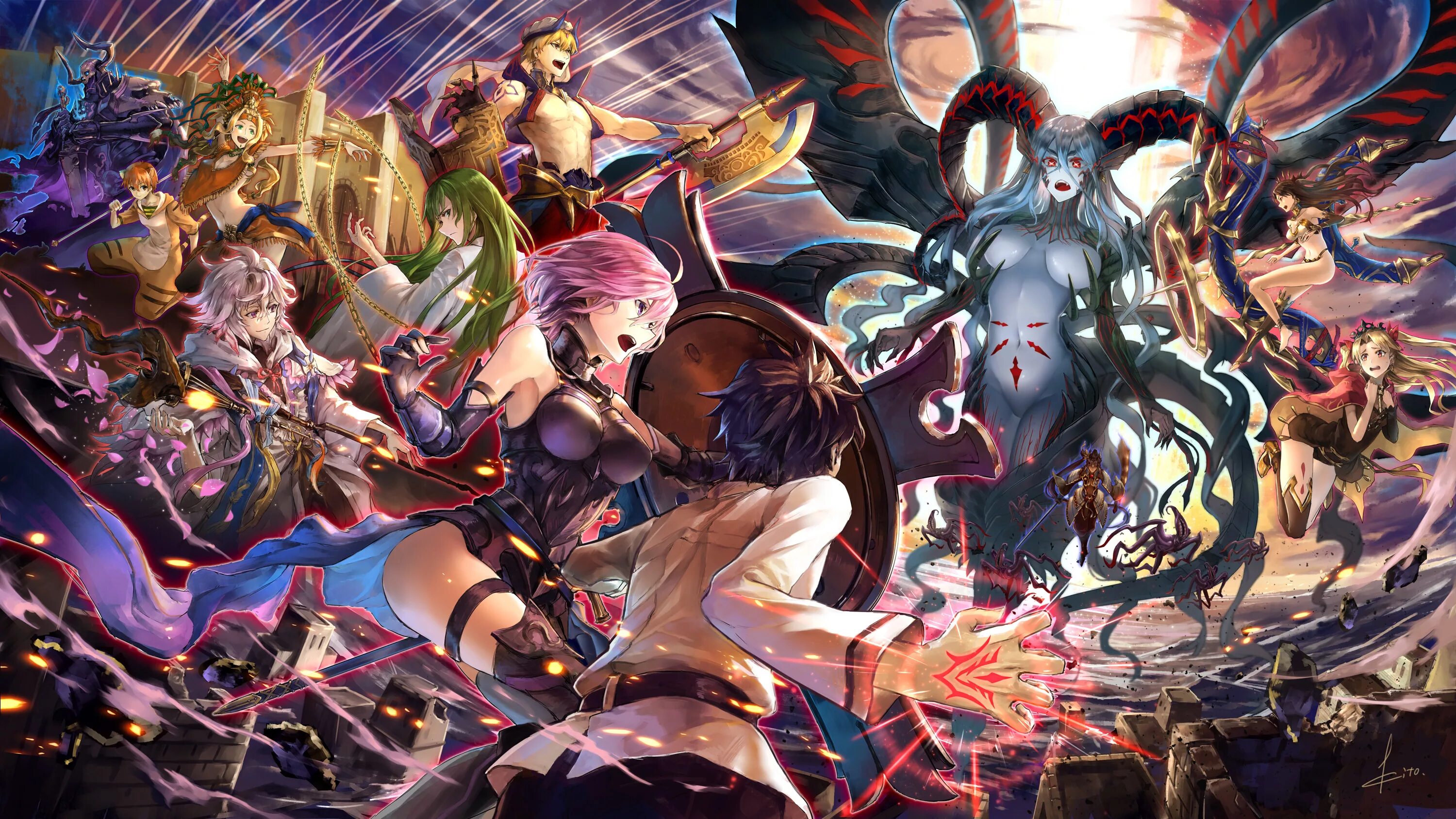 Fate go игра. Эрешкигаль fate. Shimosa fate. Фейт сейбер камелот. Fate grand персонажи.