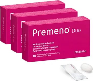 Sequedad Vaginal Premeno Duo Óvulos - PACK de 30 Óvulos | MMPACK-premeno.
