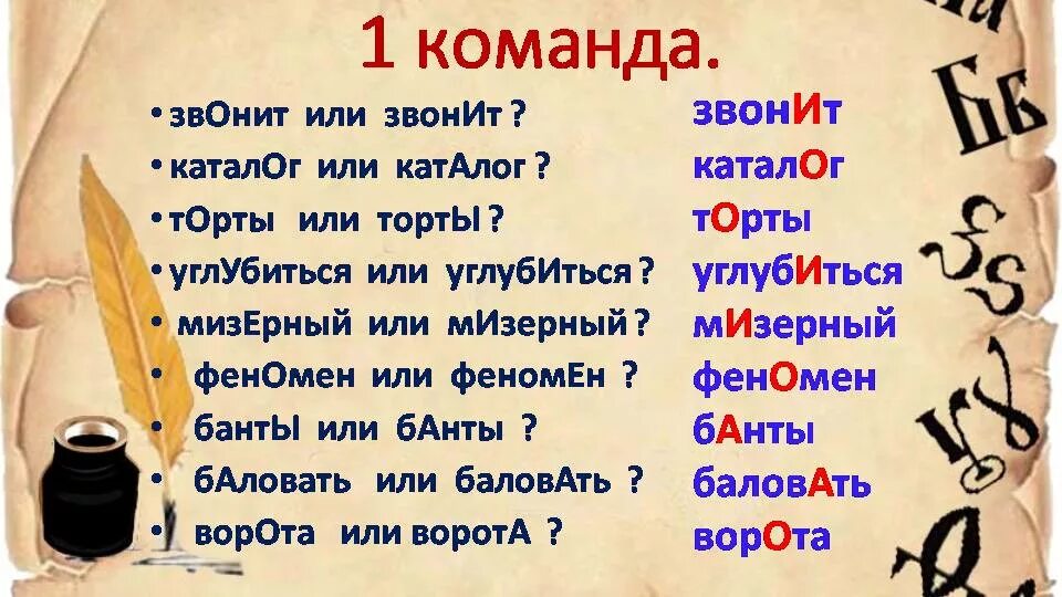 Звонит на какой слог. Звонит на какой слог